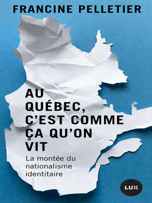 cover image of Au Québec, c'est comme ça qu'on vit